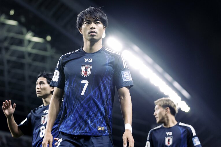 日本代表の主力に成長した2024年の三笘薫　©︎Kiichi Matsumoto