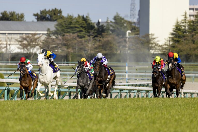 桜花賞をコースレコード勝ちした際のソダシ　©Photostud