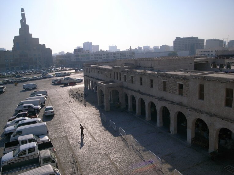 カタールの街中（2009年）　©Naoya Sanuki