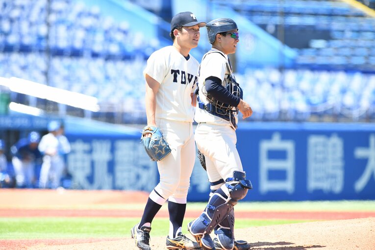 【5月撮影】東洋大2年生…「青学戦に先発も降板」馬庭優太の今 ©Kota Inoue