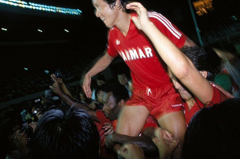 釜本邦茂 ／ photograph by Makoto Kenmizaki