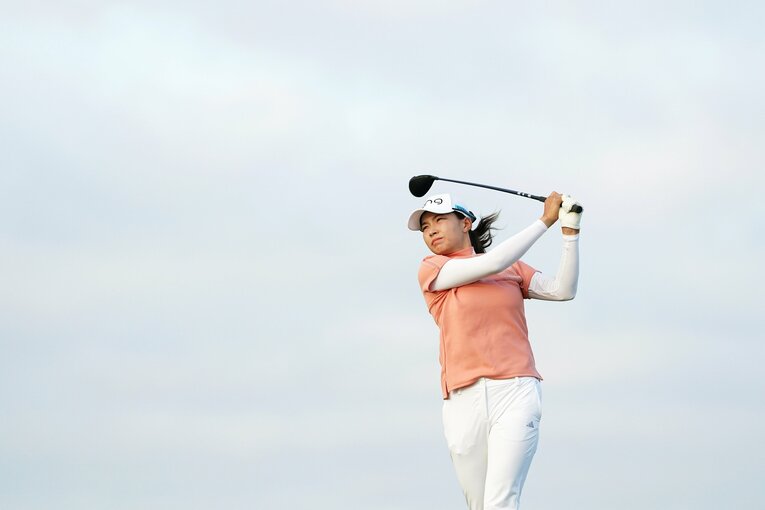 2023年10月「アセンダントLPGA」練習日　©︎Shizuka Minami