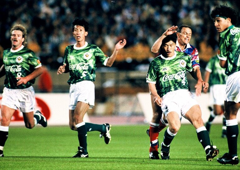 Jリーグ開幕戦でのヴェルディ　©Kazuaki Nishiyama