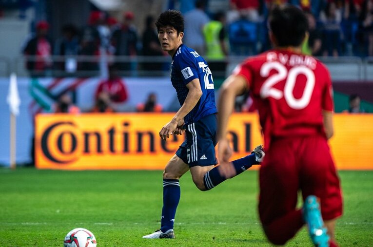 2019年アジア杯の冨安健洋 ／ photograph by Takuya Sugiyama