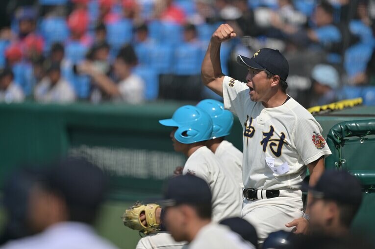 「高校球界の闘将」神村学園・小田大介監督　©Hideki Sugiyama