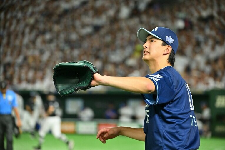 【イケメン選手もたくさん！】日本ハムの194cm右腕…今季大ブレイク中の達孝太21歳　©Hideki Sugiyama