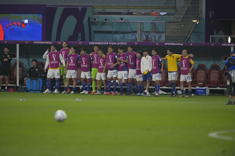 スペイン戦　©Koki Nagahama／JMPA