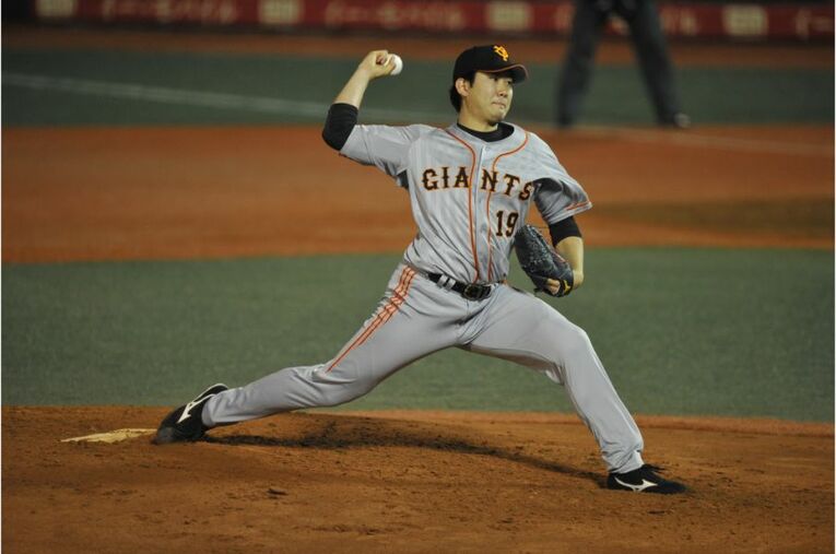 2013年の菅野智之 ／ photograph by Naoya Sanuki