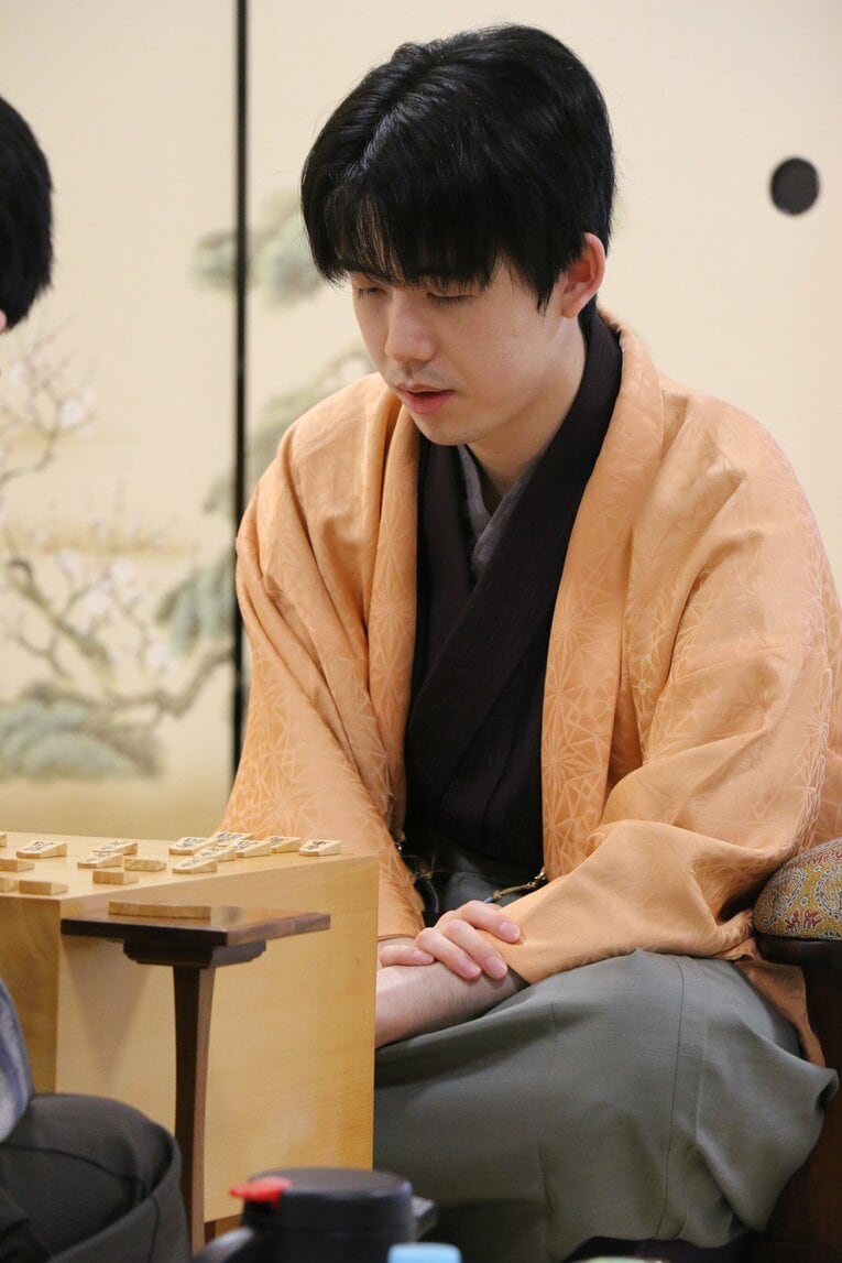 王将戦第7局の様子（写真は右に続きます）　©Shintaro Okawa