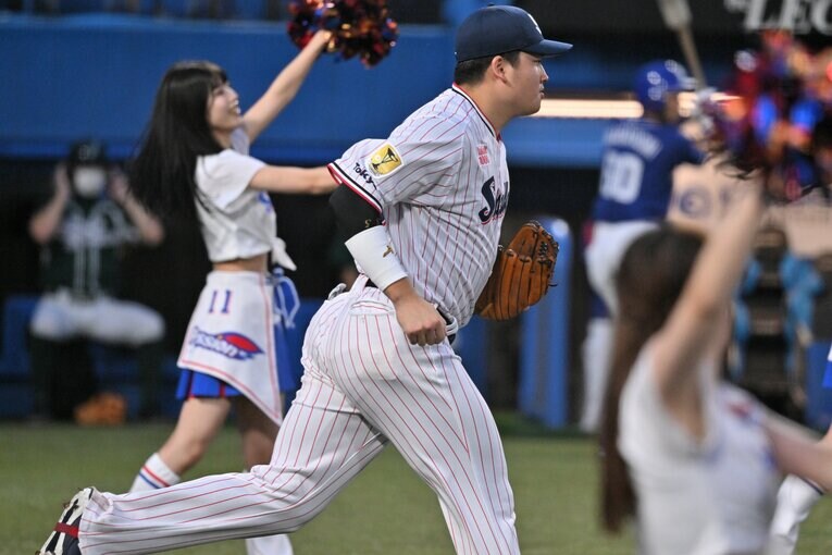 最年少50号がかかった試合に臨むヤクルト・村上宗隆　©Hideki Sugiyama