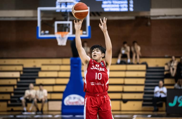 U19W杯／SF小澤飛悠（日体大）©︎nextgenhoops