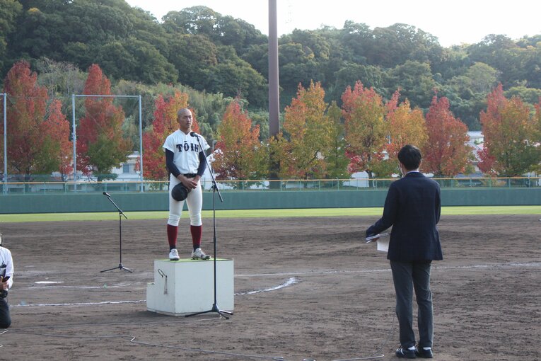 大阪桐蔭・前田悠伍（2022年秋）©︎Hideki Sugiyama