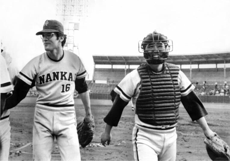 江本ー野村バッテリーの2人　©Sankei Shimbun