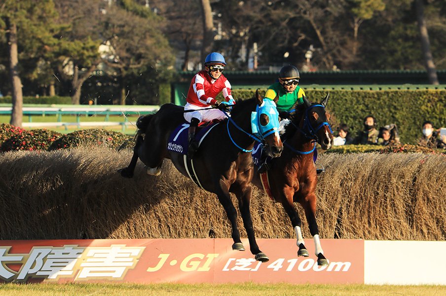 キタサン満票を阻止した障害の名馬。オジュウチョウサンの絶対王者ぶり。<Number Web> photograph by AFLO