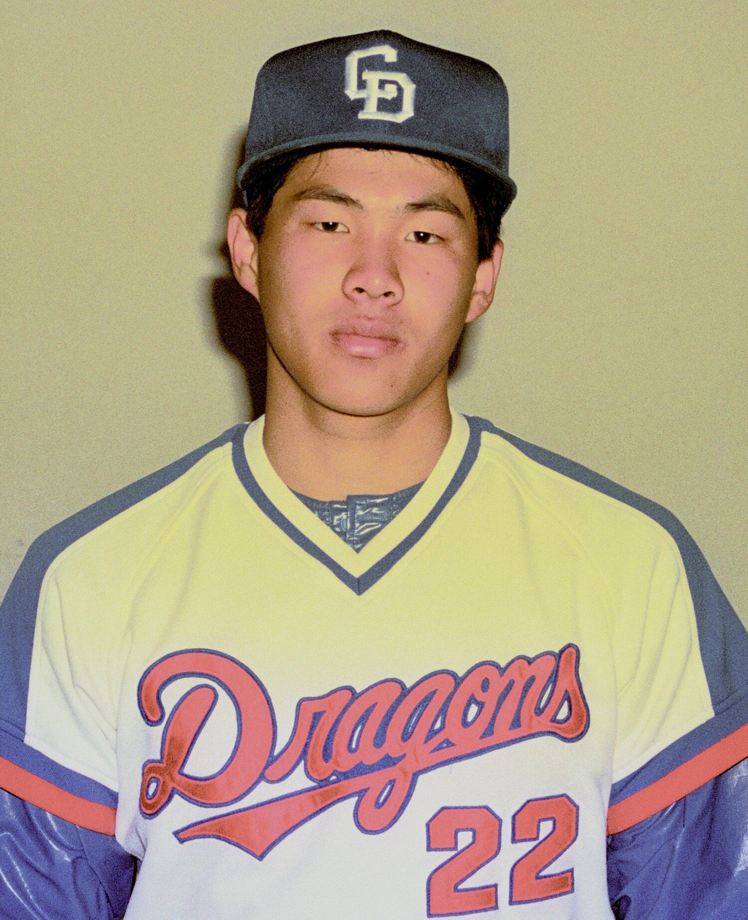 1987年、中日入団1年目の山崎 ©Kyodo News