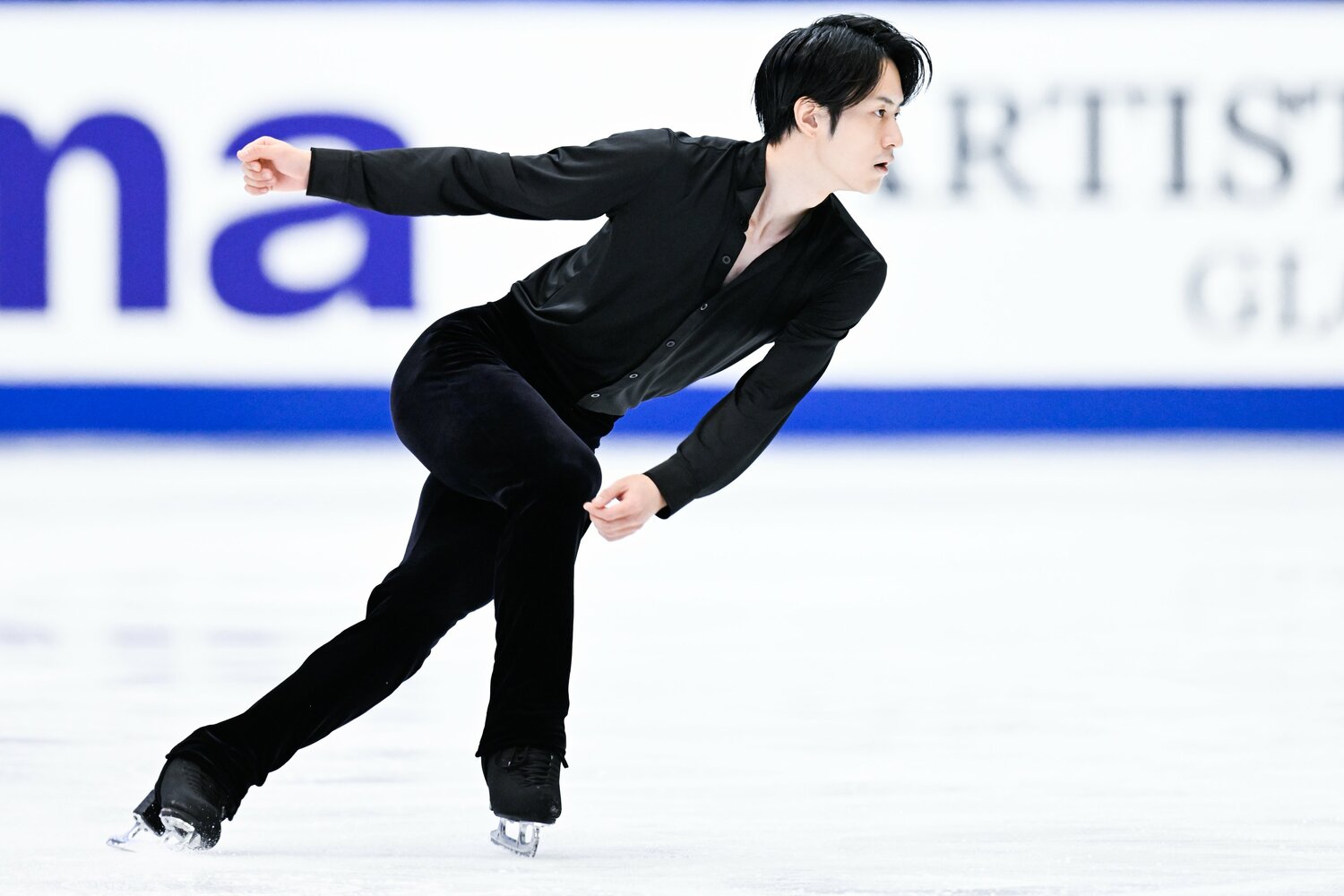 NHK杯ではSP1位発進となった山本草太