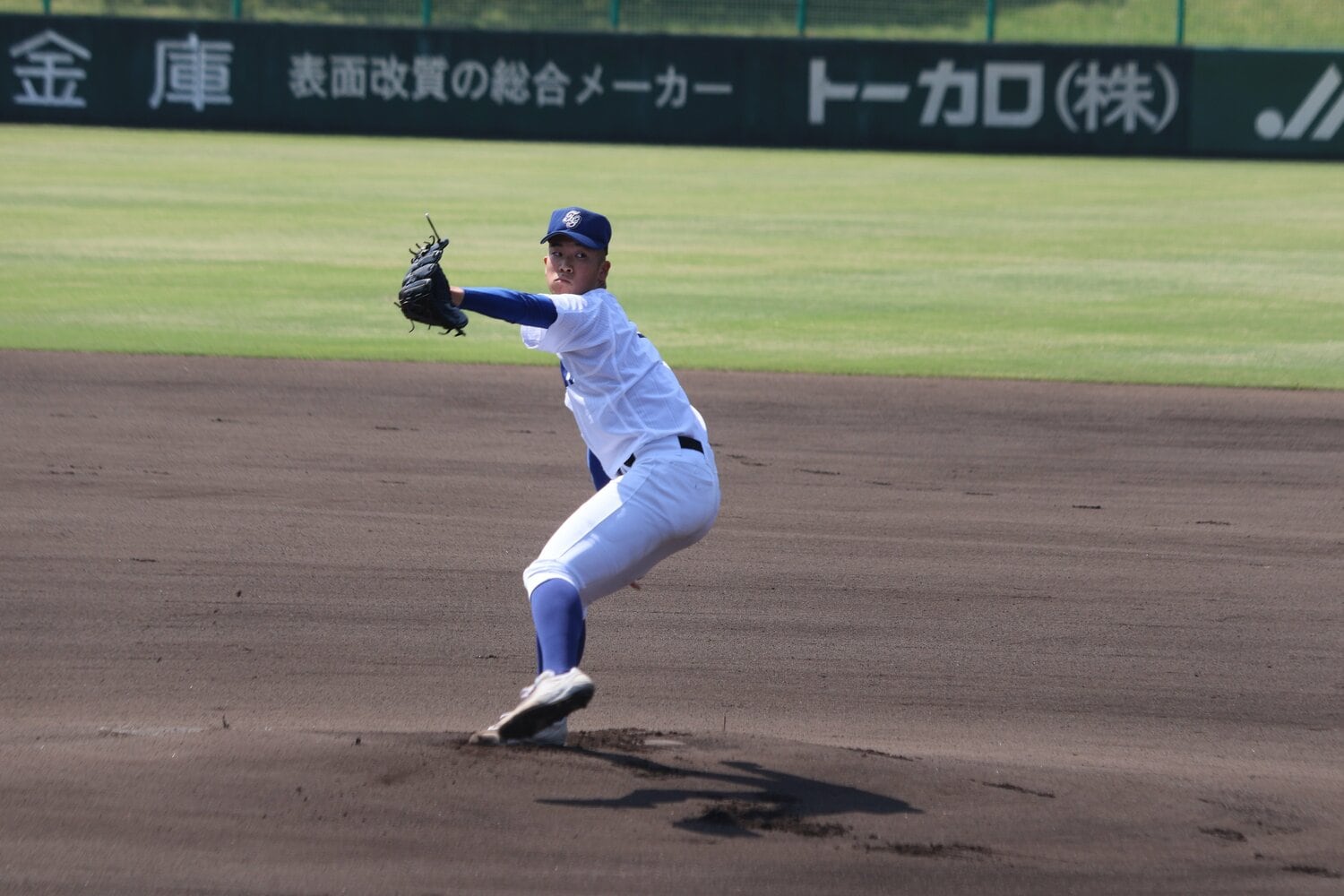 今夏には最速を153キロまでアップ。直球の威力はますます増したが…？　©Fumi Sawai