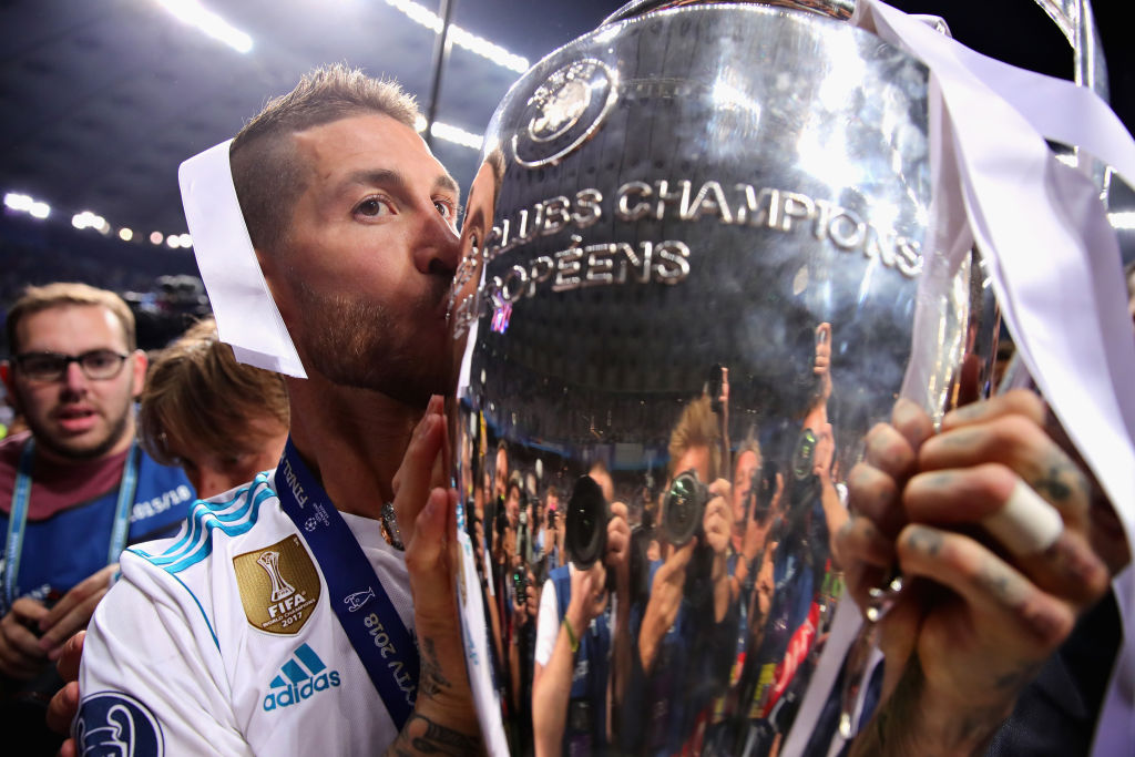 ヒールとなったセルヒオ・ラモス　©Getty Images