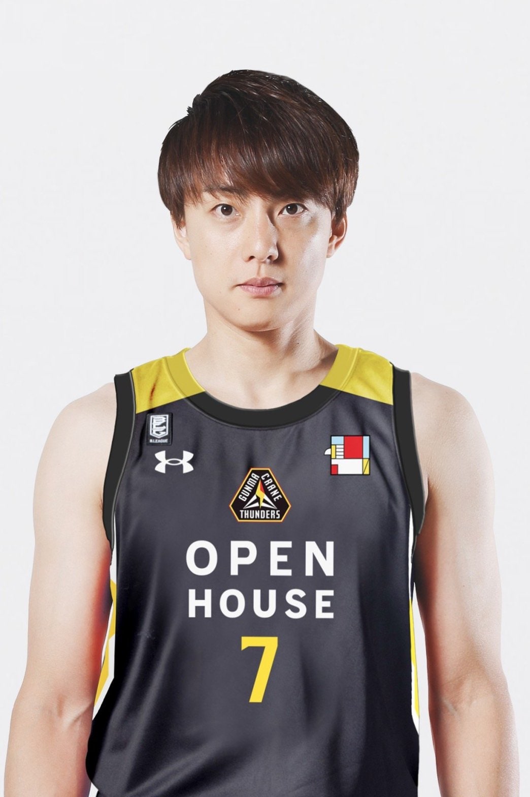 現在は群馬クレインサンダーズに所属する五十嵐選手　©GUNMA CRANE THUNDERS