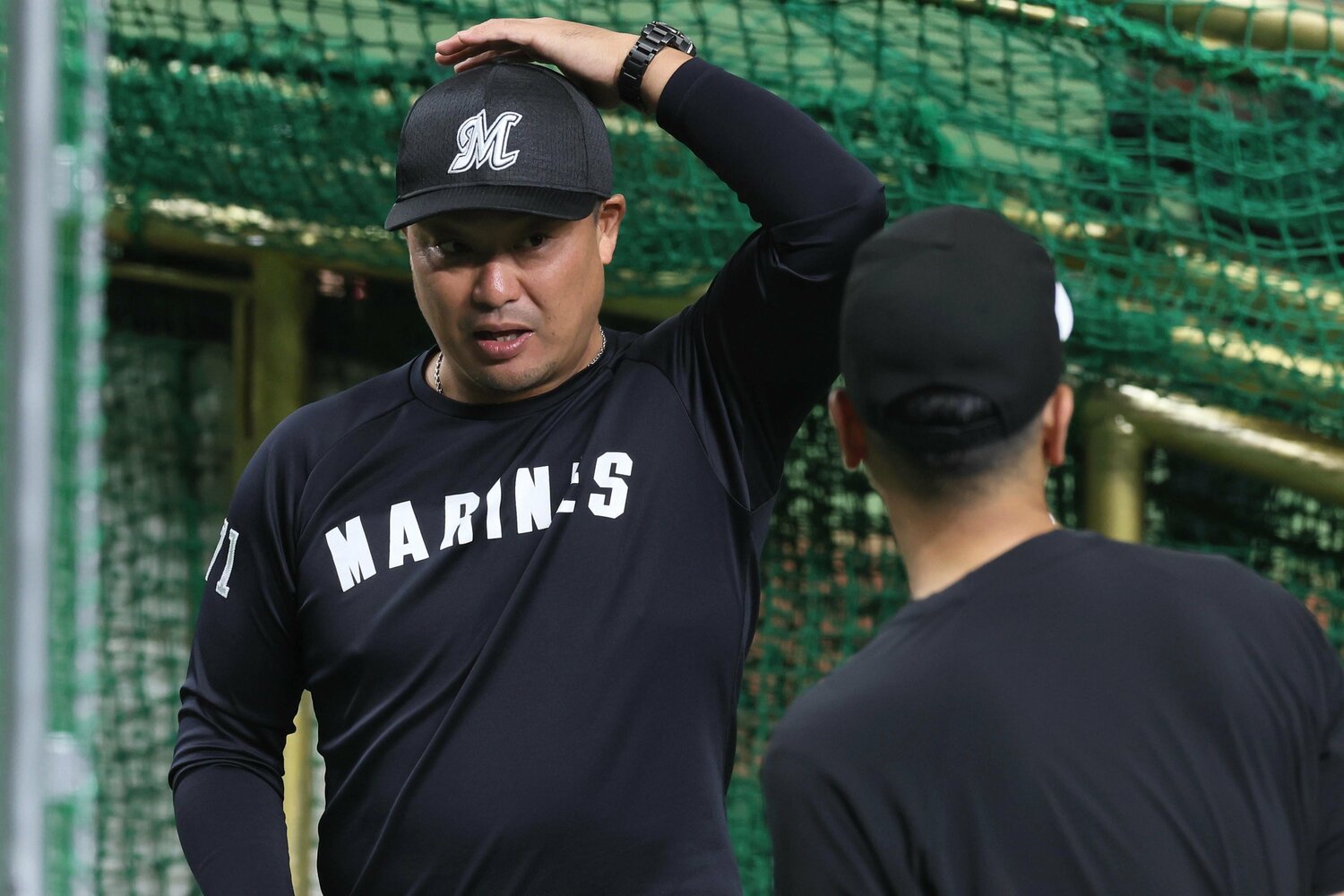 ロッテ・村田打撃コーチ　©︎SANKEI SHIMBUN