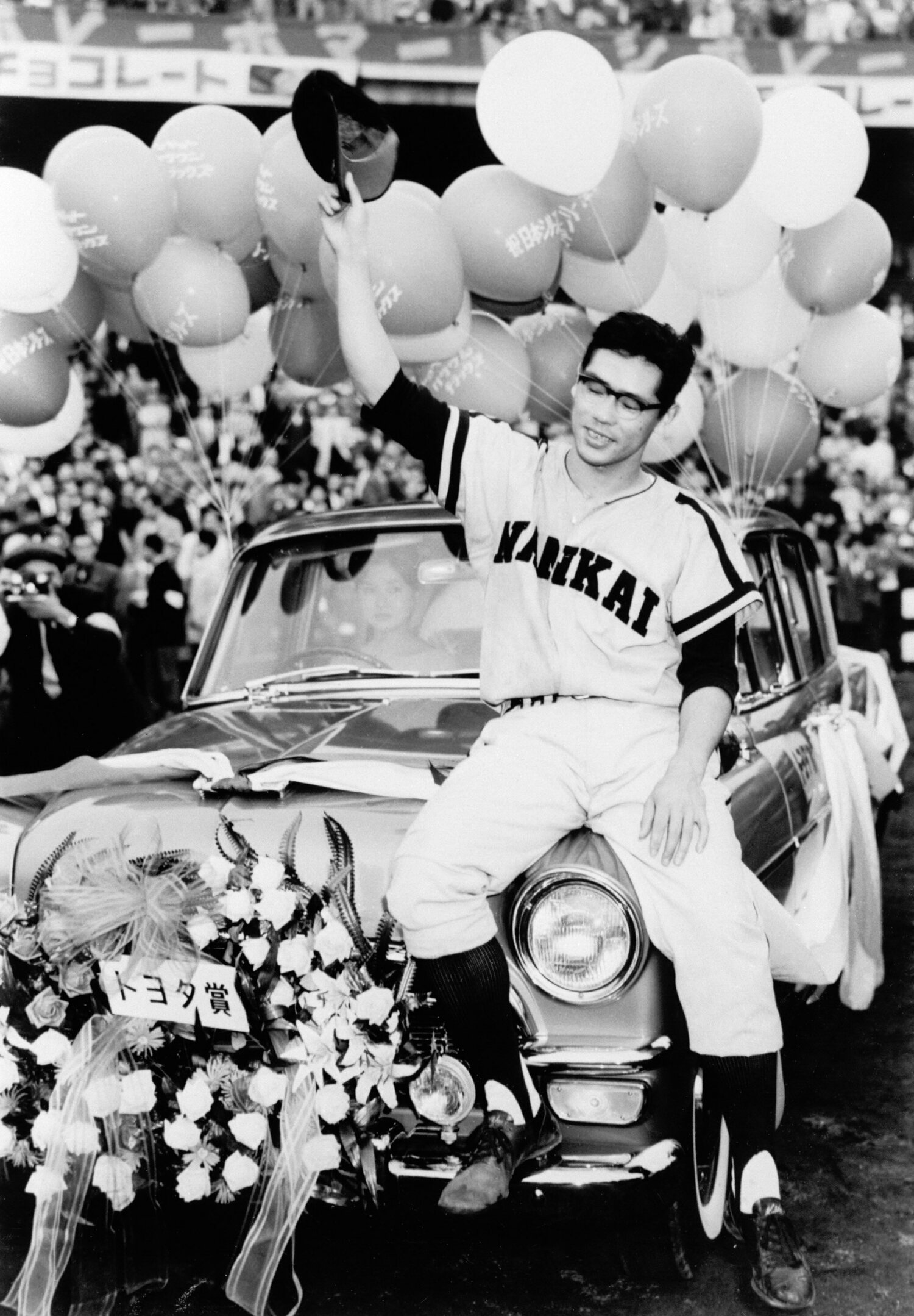 1959年の日本シリーズでMVPに輝いた杉浦忠　©JIJI PRESS