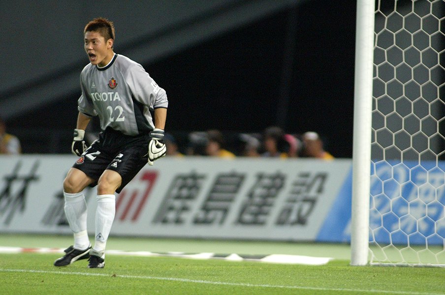 名古屋時代の川島　©AFLO SPORT