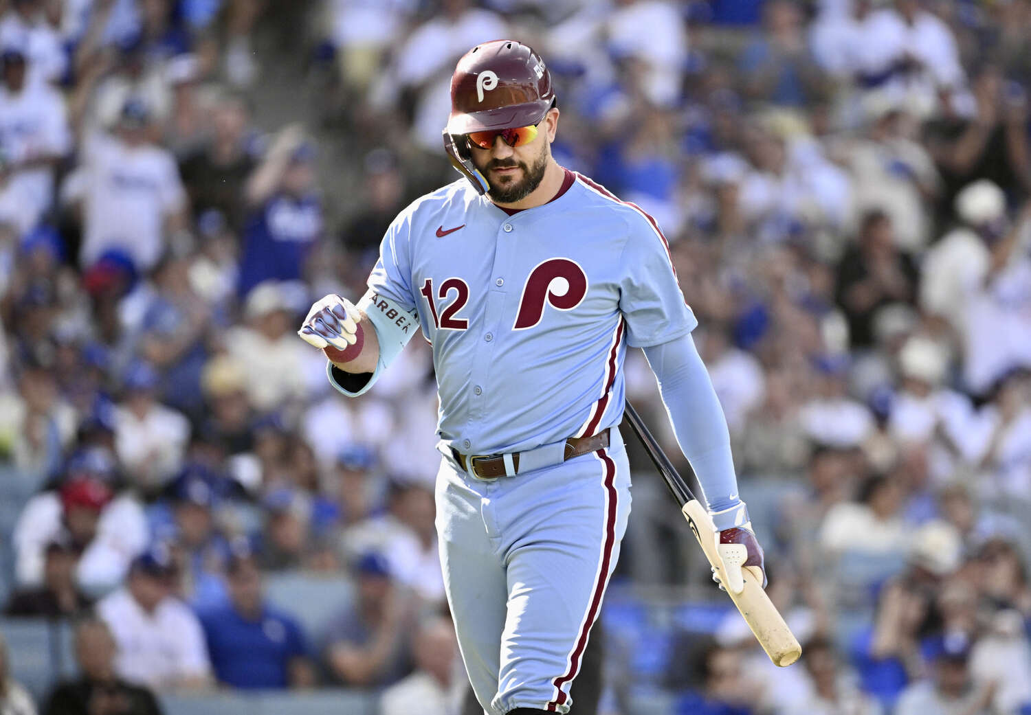 今オフにFAとなるフィリーズのシュワーバー　©Getty Images