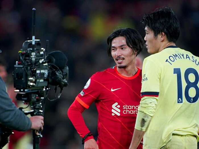 南野拓実vs冨安健洋「プレミア名門で日本人対決」は香川、吉田、岡崎も未達成… リバプールvsアーセナルが秘めた《3つの意義》＜Number Web＞ photograph by PA Images/AFLO
