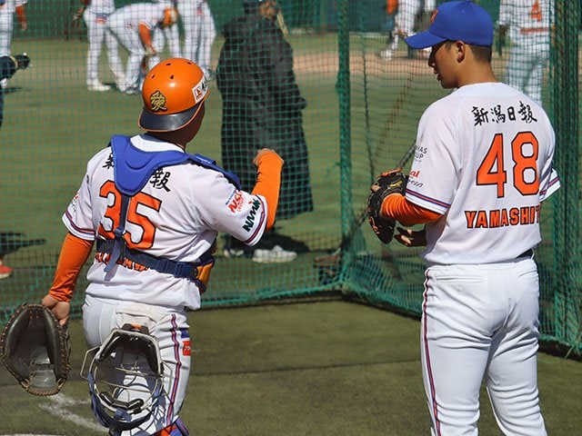 高山俊と陽岱鋼が若手に…」目標は“ドラフト指名”オイシックス新潟の