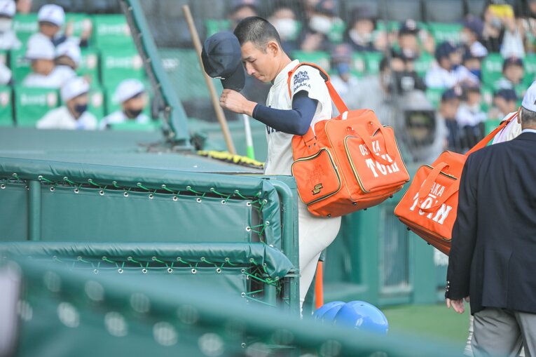 敗れた大阪桐蔭の選手　©Nanae Suzuki