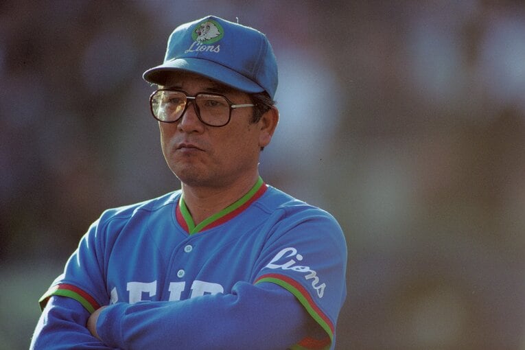 西武監督時代の森祇晶。ヤクルトでは「森昌彦」として広岡達朗の参謀役を務めた　©BUNGEISHUNJU