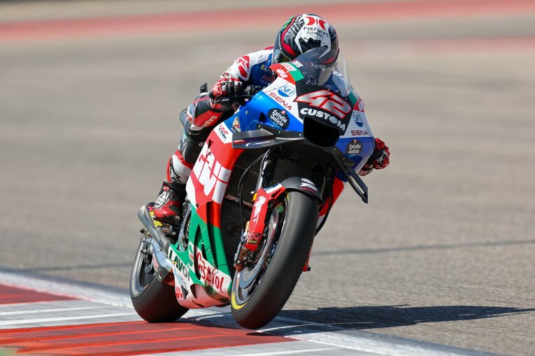 アメリカズGPでトップに立ってからのリンスの走り　©Satoshi Endo