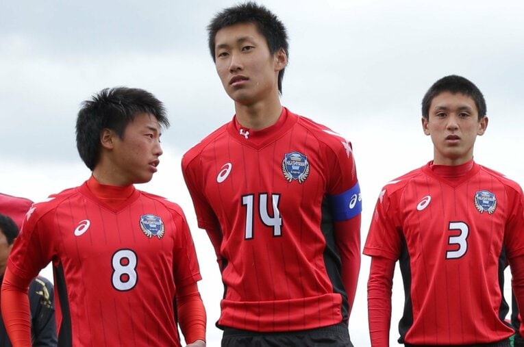 鎌田大地／東山高校 ／ photograph by JFA/AFLO