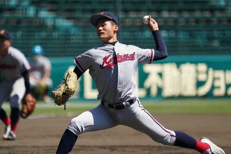 京都国際・森下瑠大（2021年）　©︎Hideki Sugiyama