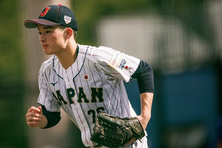 U-18日本代表での丸田（全11枚中の2枚目）　©Kiichi Matsumoto