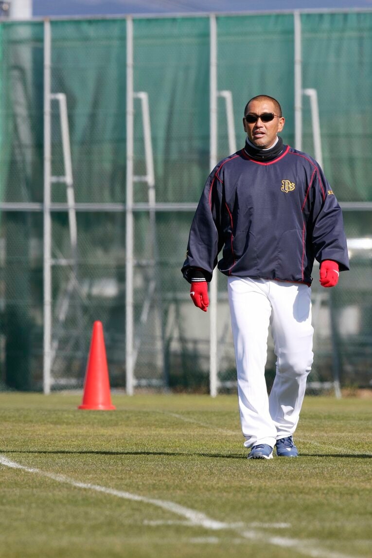 2008年、オリックス時代　©Toshiya Kondo