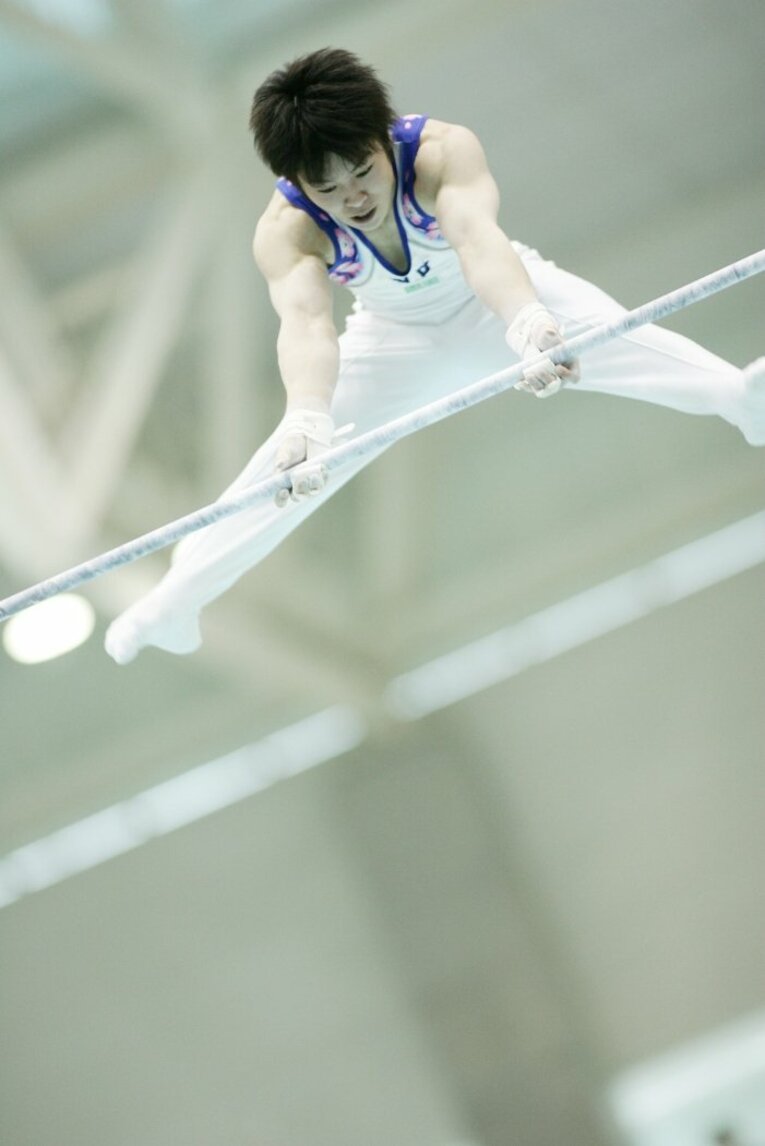 内村航平 ／ photograph by Sports Graphic Number