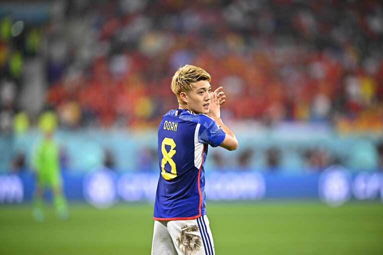 スペイン戦　©Takuya Kaneko／JMPA