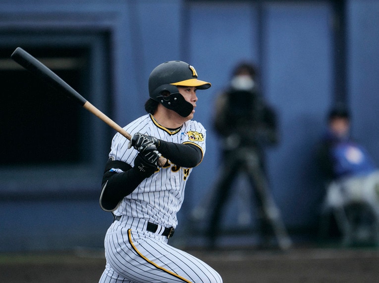 11月のトライアウトに参加した元阪神の高山。2安打1盗塁と存在感を示すも、12月5日現在まだ去就は決まっていない ©Yuki Suenaga