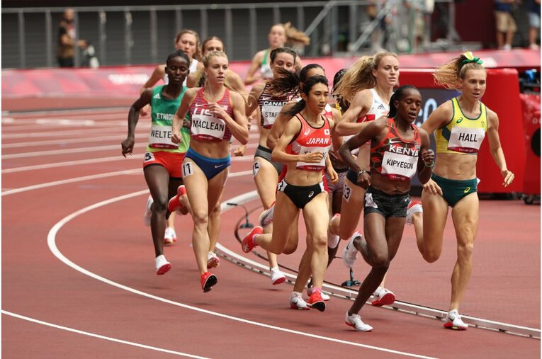東京五輪女子1500m予選©Shinya Mano/JMPA