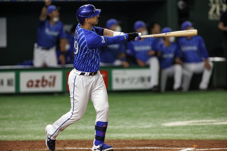 直近での「外国人タイトルホルダー」はDeNAのソトだ　©Kiichi Matsumoto