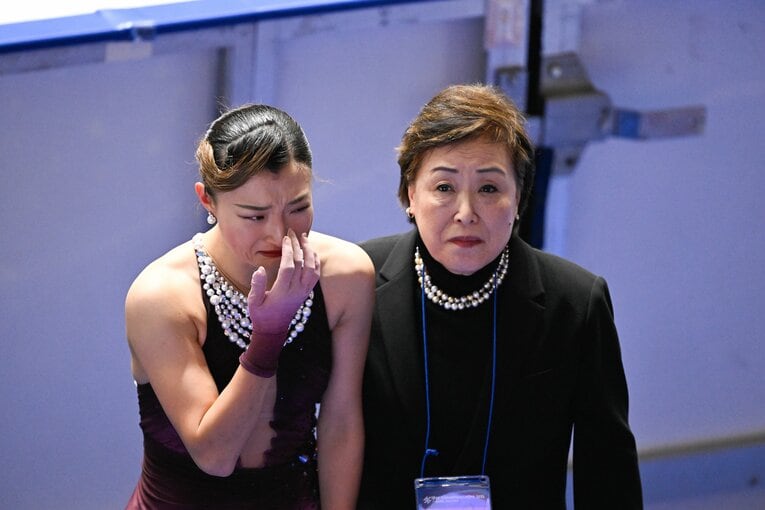 自身最後の全日本選手権で圧巻の演技を見せた坂本花織【スワイプするとそのほかの写真もご覧になれます】　©Asami Enomoto