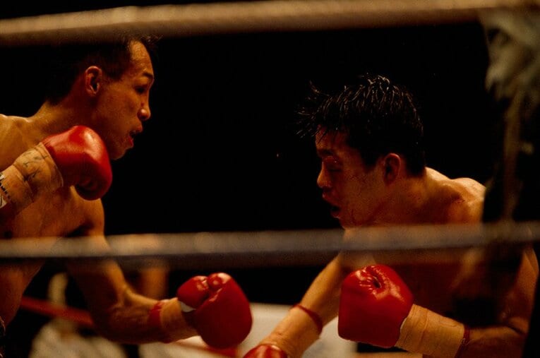 薬師寺保栄（左）／辰吉丈一郎（右） ／ photograph by Naoya Sanuki