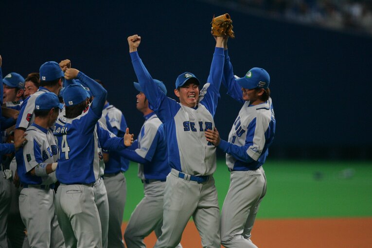 豊田投手コーチの現役時代　©︎Hideki Sugiyama