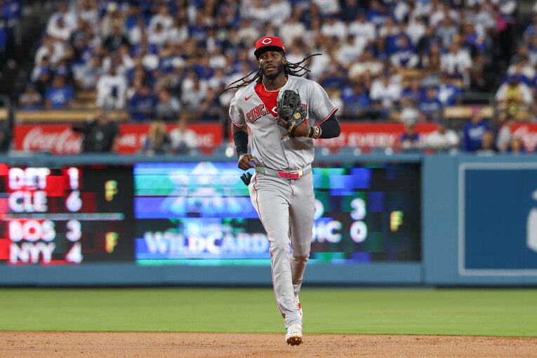 今シーズンは打率.264、22本塁打、37盗塁をマークしたデラクルーズ　©Getty Images