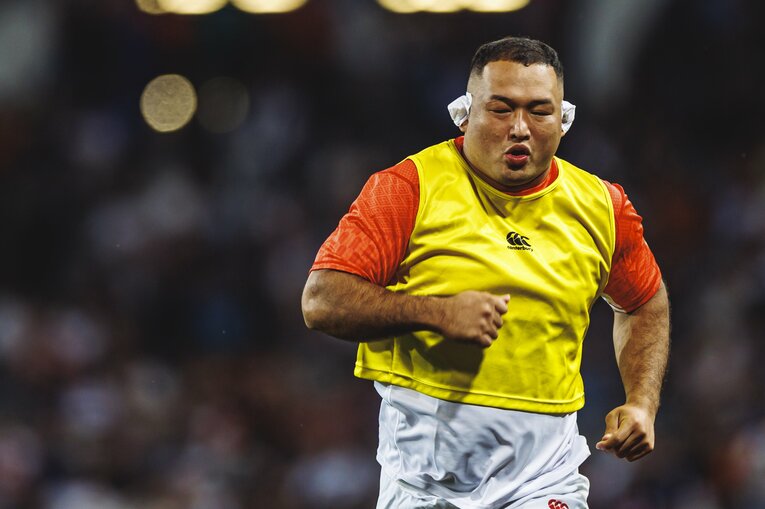 垣永真之介（2023年ラグビーW杯サモア戦）　©︎Kiichi Matsumoto