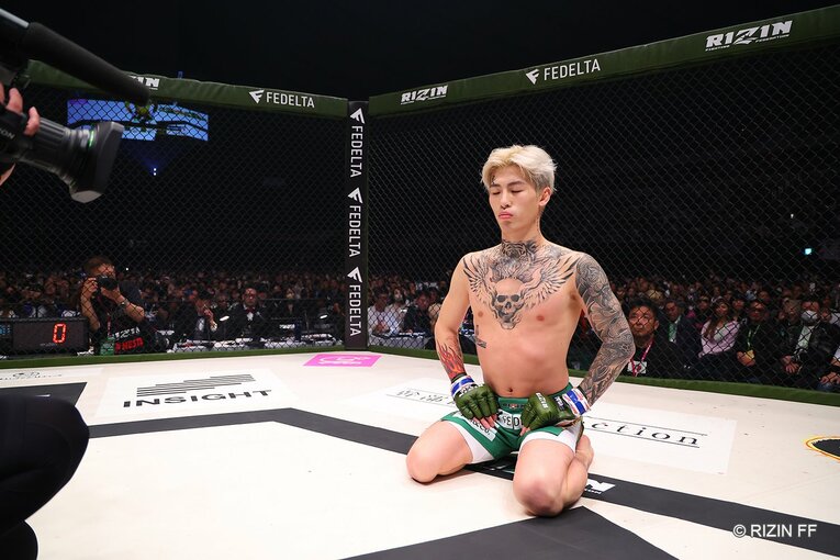 『RIZIN LANDMARK 5』斎藤裕vs平本蓮　©RIZIN FF