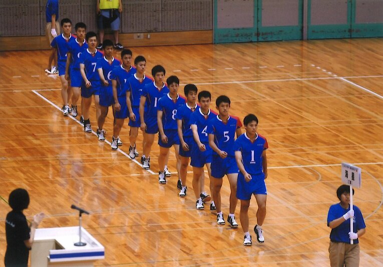 海星高時代はキャプテンを務めた（両親提供）