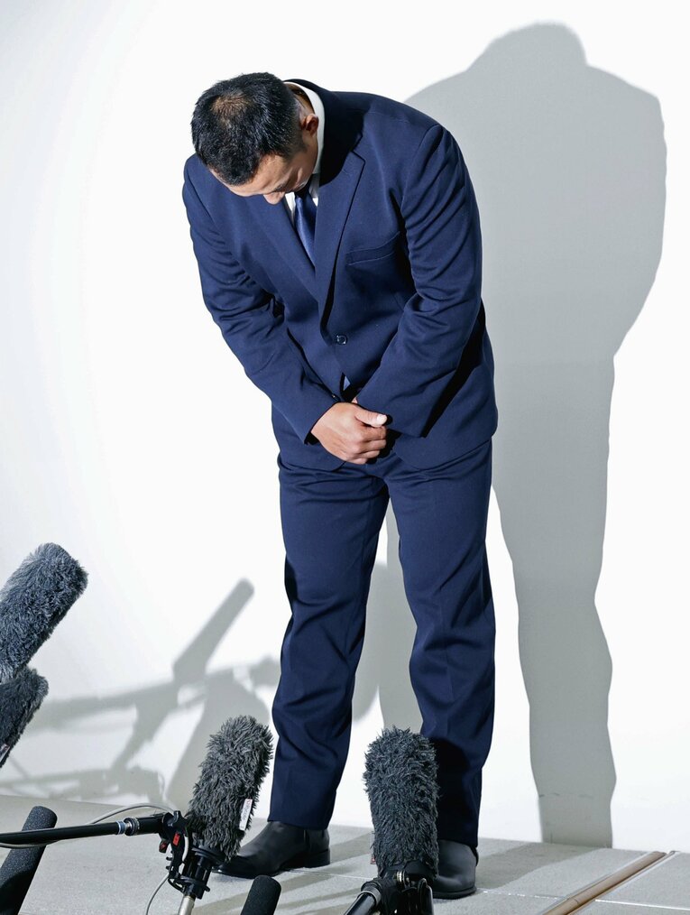 無期限出場停止中だった中田翔の獲得は、大きな波紋を呼んだ　©️KYODO