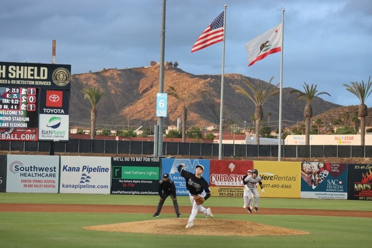 パドレス傘下のマイナーで実戦経験を積んでいる21歳のバルザー・ブライアン　©Yuki Yamada